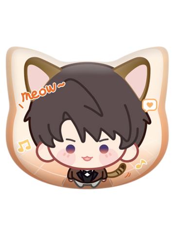 夏以昼-猫很想你系列Q版马口铁徽章