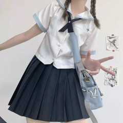 小蓝&小灰·水手服-资料图