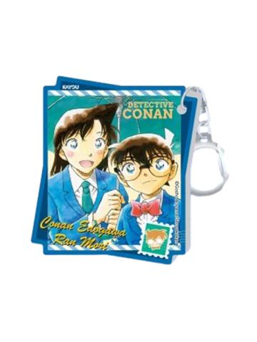 江户川柯南&毛利兰4(夕拾款)-卡游星绽版挂件第2弹