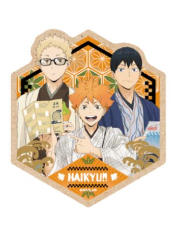 多人1-新干线联动京都限定木质杯垫