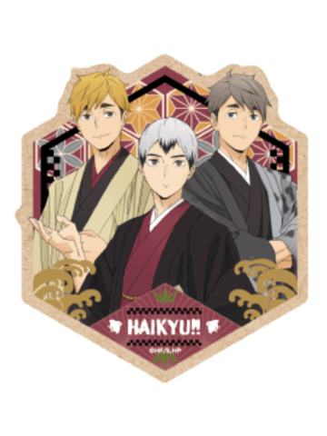 多人2-新干线联动京都限定木质杯垫