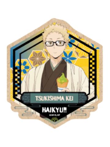 月岛萤-新干线联动京都限定木质杯垫