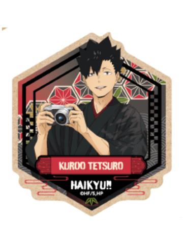 黑尾铁朗-新干线联动京都限定木质杯垫