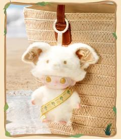 小象搪胶毛绒吊卡-资料图