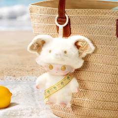 小象搪胶毛绒吊卡-资料图