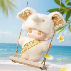 小象搪胶毛绒吊卡-资料图