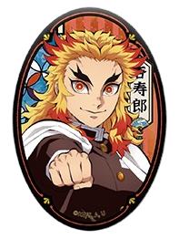炼狱杏寿郎-璃彩双闪椭圆徽章