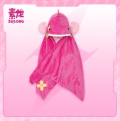素龙毛绒披肩盖毯