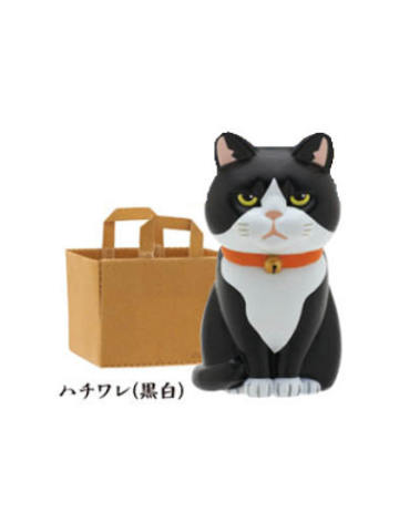 八字猫（黑白）