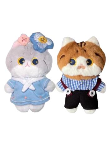 卷卷白水手+喵吉黑色裙子（套装纸盒）