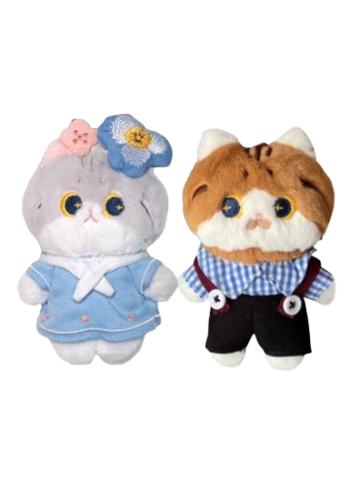 情侣伴手礼毛绒玩偶挂件