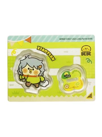 哮天-小鹦鹉BEBE联动系列闪粉亚克力立牌