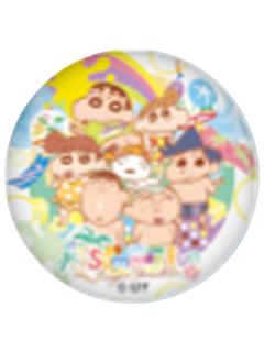 多人-缤纷海滩马口铁徽章
