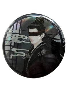五竹(镜面火焰纹)-遇意第二季吧唧明信片盲袋