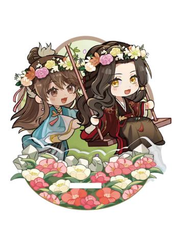 刘辩-花间心绪系列 Q版摇摇乐