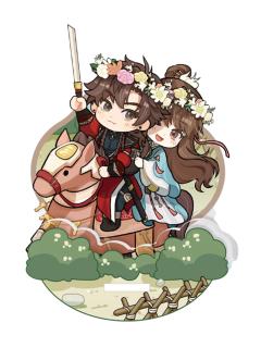 孙策-花间心绪系列 Q版摇摇乐