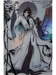 范闲(镜面素面镭射)-遇意第二季吧唧明信片盲袋