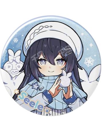 希儿（A款）-银冬雪趣系列 马口铁徽章