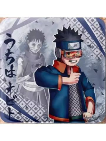 宇智波带土(基础款)-谷娘刃影系列方形徽章