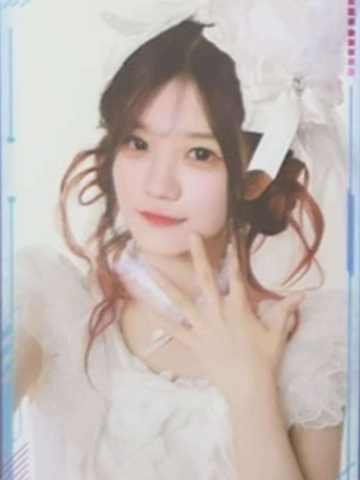 徐钰清 25青春盛典场限纪念闪卡