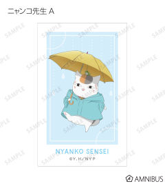 猫咪老师A插画卡-雨之日系列周边