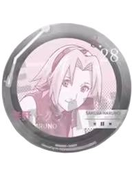 春野樱B(唱片系列)-谷娘疾风传第三弹徽章