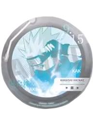 旗木卡卡西(唱片系列)-谷娘疾风传第三弹徽章