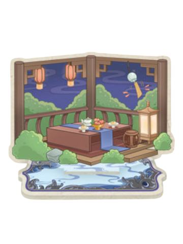 磁吸徽章立牌4-避暑山庄系列立牌