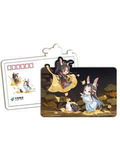 魏无羡＆蓝忘机4-中秋饼饼明信片套装