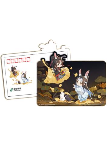 魏无羡＆蓝忘机4-中秋饼饼明信片套装