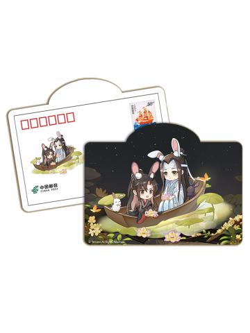 魏无羡＆蓝忘机1-中秋饼饼明信片套装