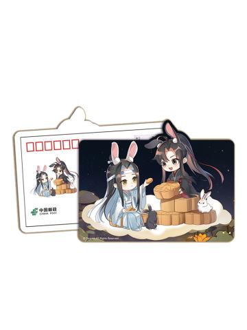 魏无羡＆蓝忘机2-中秋饼饼明信片套装
