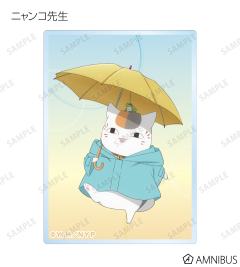 猫咪老师亚克力小卡-雨之日系列周边