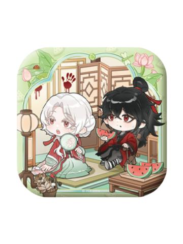 李火旺&白灵淼(彩蛋款)-避暑山庄系列徽章
