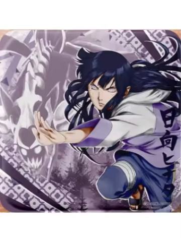 日向雏田(基础款)-谷娘刃影系列方形徽章