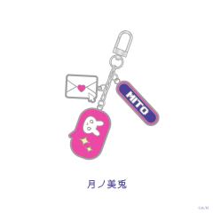 月之美兔-夜猫子金属挂饰