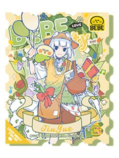 九月-小鹦鹉BEBE联动系列亚克力冰箱贴