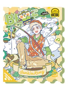 孙悟空-小鹦鹉BEBE联动系列亚克力冰箱贴