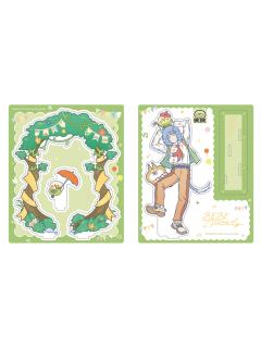 哮天-小鹦鹉BEBE联动系列烫哑金亚克力立牌