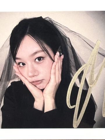 SnackPaper黑钻女孩片场拍立得复刻卡 Ver.A