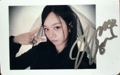 SnackPaper黑钻女孩片场拍立得复刻卡 Ver.B