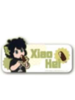 罗小黑-浙江首展快闪铭牌