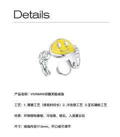 双瞳笑脸戒指-资料图