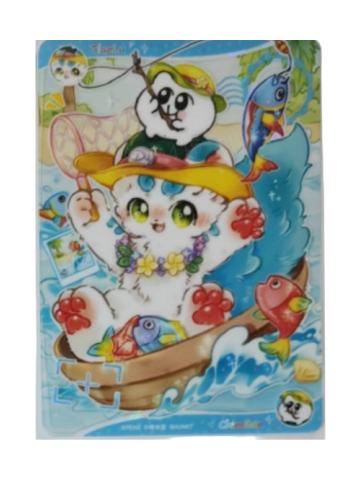 皮皮-奇米蛋联名福瑞乐园系列透卡