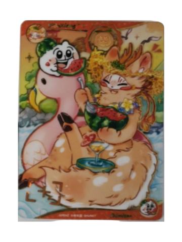 四不像-奇米蛋联名福瑞乐园系列透卡