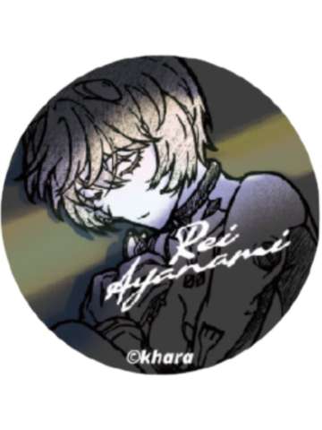 绫波丽-Niko and30周年联动2023REMIX马口铁徽章