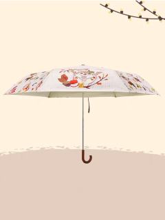 上迪奇奇蒂蒂秋日森语系列晴雨伞