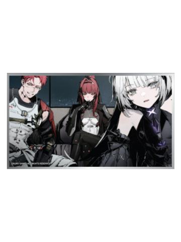 多人2-向隅誓缘系列火焰纹银边色纸