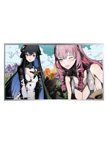 赛琳娜&艾拉-向隅誓缘系列火焰纹银边色纸