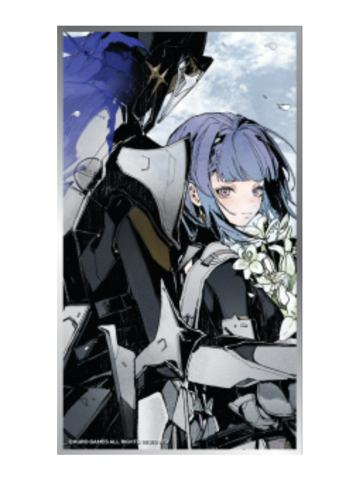 亚里莎-向隅誓缘系列火焰纹银边色纸